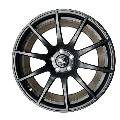 SM-10 19X9.5 5X112 66.6 25 SATIN BLACK RIM.