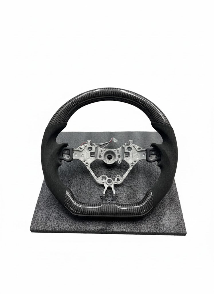 GR86 STEERING WHEEL CARBON WITH LED (SUEDE)