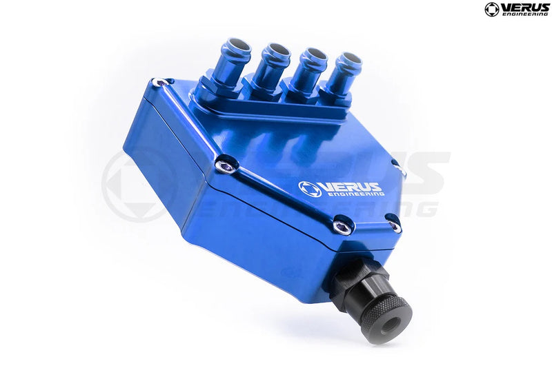 AIR OIL SEPARATOR (AOS) - MK5 TOYOTA SUPRA (BLUE).