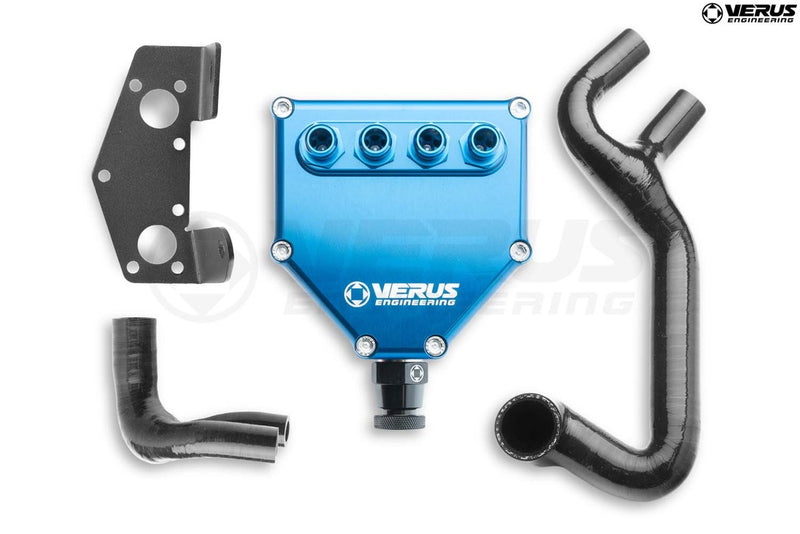 AIR OIL SEPARATOR (AOS) - MK5 TOYOTA SUPRA (BLUE).