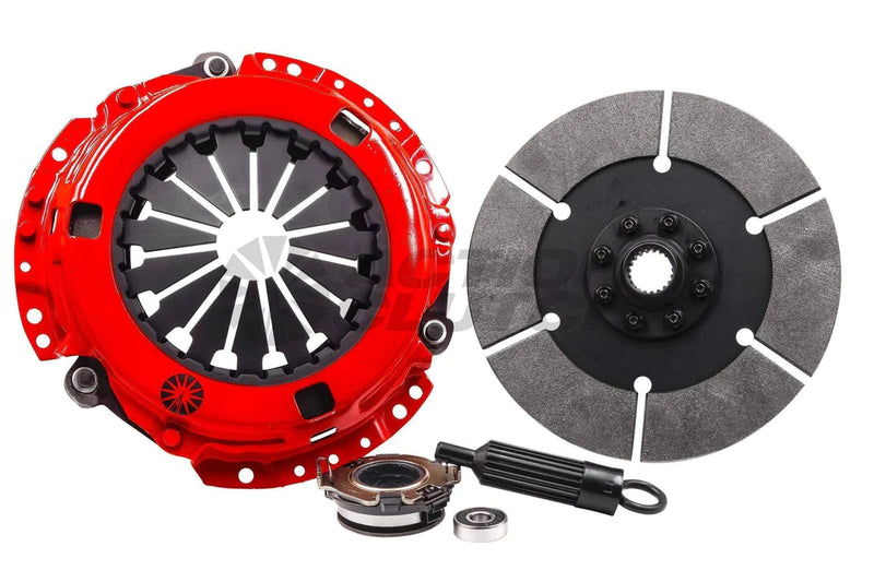 Action Clutch ACR-1808 IRONMAN - Sintered Iron Disc. Incl. Dual HD Pressure Plate+Bearing Kit Subaru STI 2004-2021