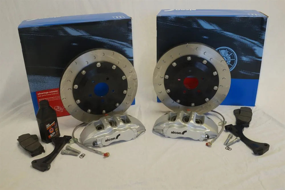 Alcon: ADeX: 365mm Front Brake Kit: Subaru STi & WRX (MY 01-18) - 6-Piston Calliper