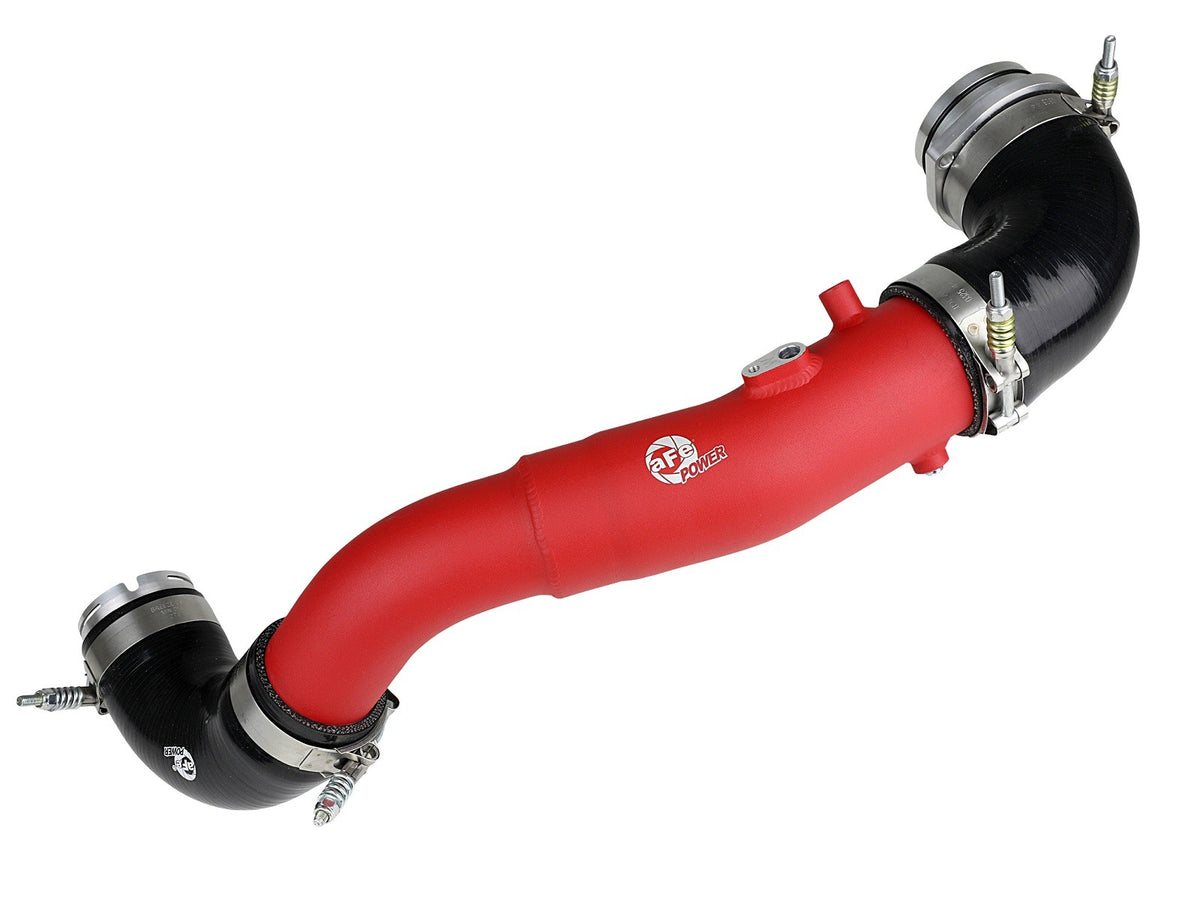 aFe 46-20378-R BladeRunner 2-1/2 IN Aluminum Hot Charge Pipe Red main image 0