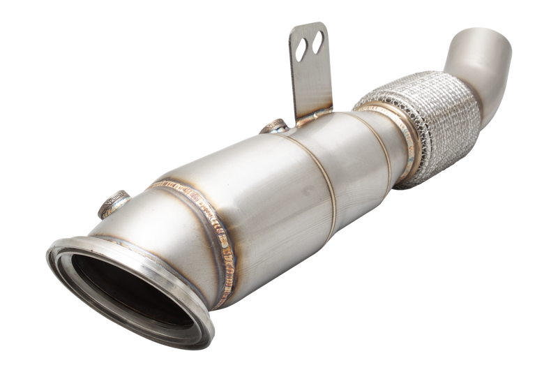 Downpipe with High-Flow Catalytic Converter 200CPSI for Toyota Supra 2019- MK5 A90 J29 stainless steel