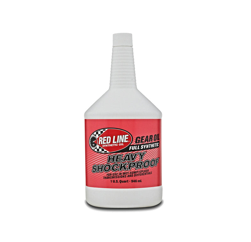 RED LINE OIL 58204 Gear Oil Heavy ShockProof 0.95 L (1 qt)