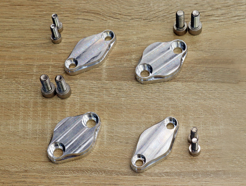 SP CNC EGR DELETE FOR SUBARU EJ25 ENGINE CHROME