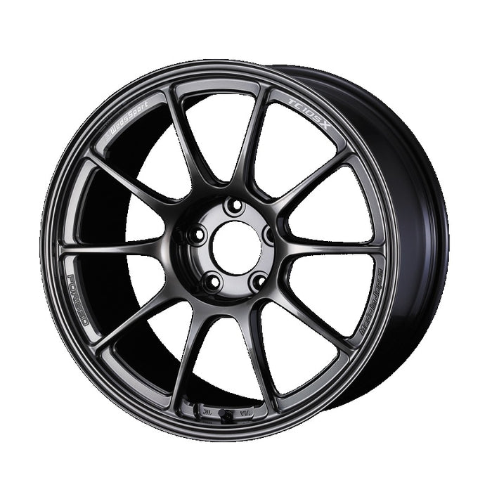 WedsSport TC-105X Forged Alloy Wheel 18x9.5 5x112 ET35 Titanium 73mm CB