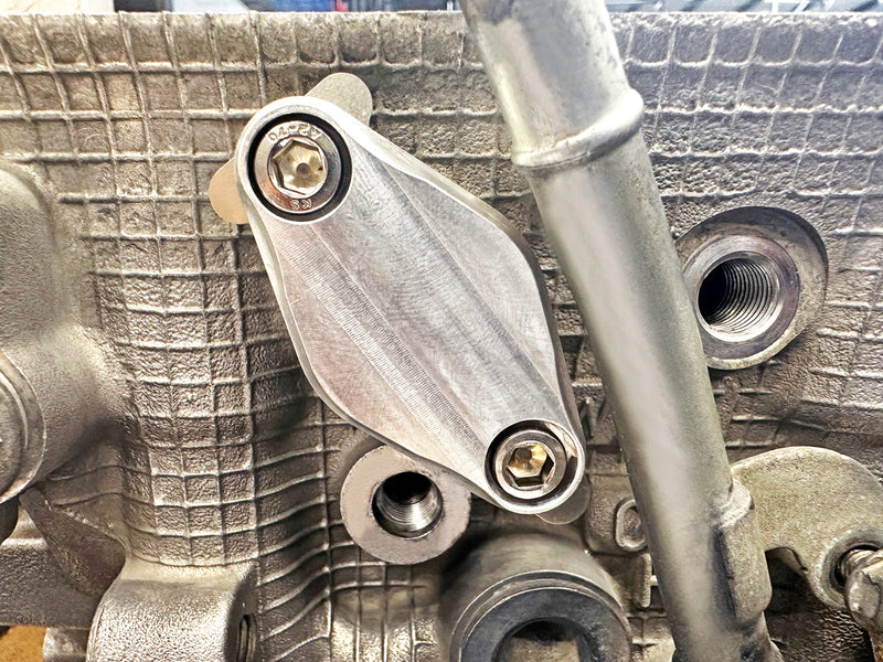 SP CNC EGR DELETE FOR SUBARU EJ25 ENGINE CHROME