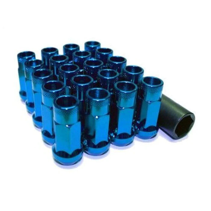 MUTEKI LUG NUT 12X1.25 CLOSED END BLUE