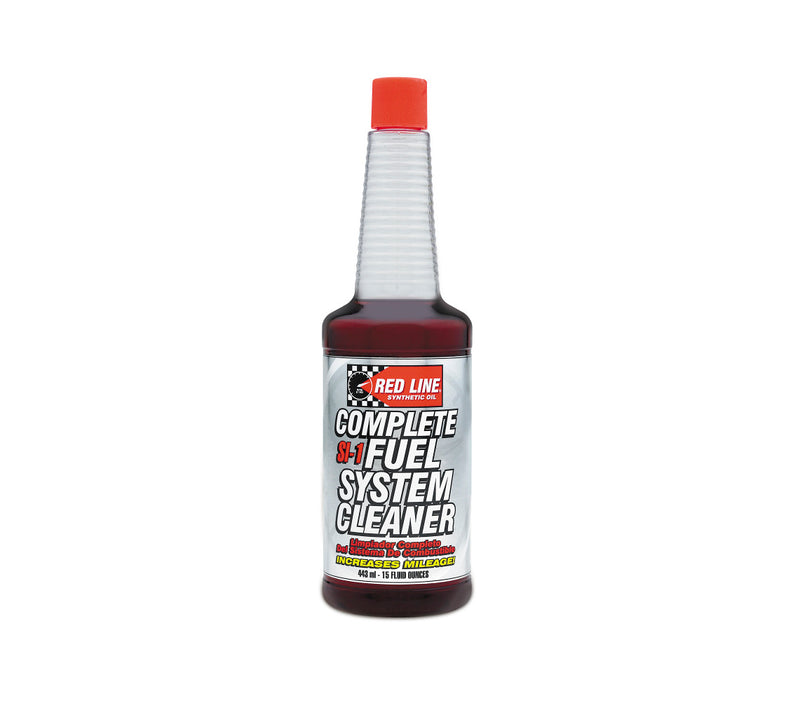 RED LINE OIL 60103 Fuel Additive Complete Fuel System Cleaner SI-1 0.44 L (15 oz)
