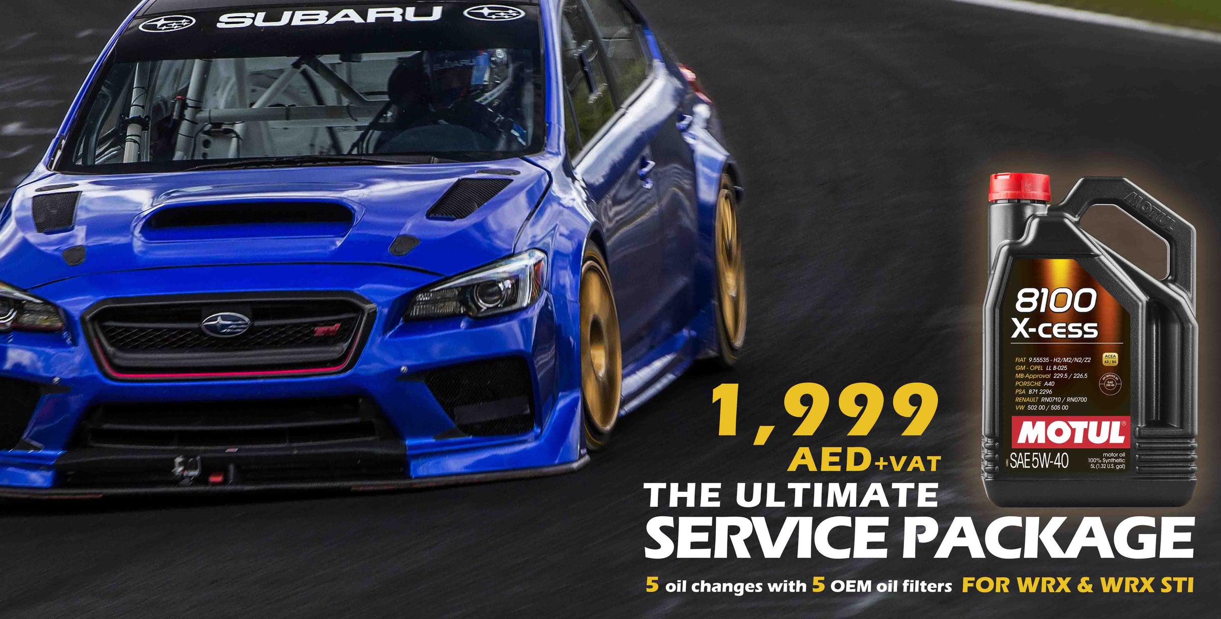 The Ultimate Service Package — SAM Performance
