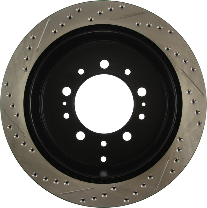 STOPTECH 127.44157L Rear Sport Drilled & Slotted Rotor Left LEXUS/TOYOTA Land Cruiser/LX570/Sequoia/Tundra 2007-2019
