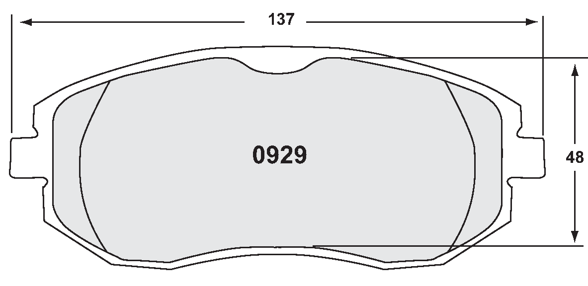 PFC 0929.332.17.44 Front brake pads RACE 332 CMPD 17mm SUBARU BRZ/TOYOTA 86