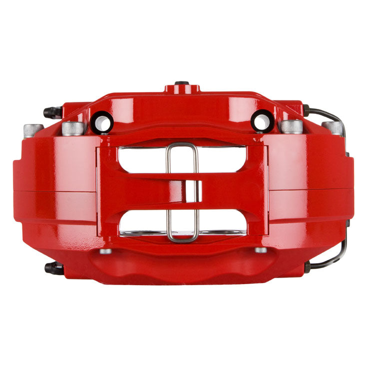 STOPTECH 83.838.4700.71 BBK 2PC ROTOR, FRONT SLOTTED 355X32/ST40 RED SUBARU STI '04-07