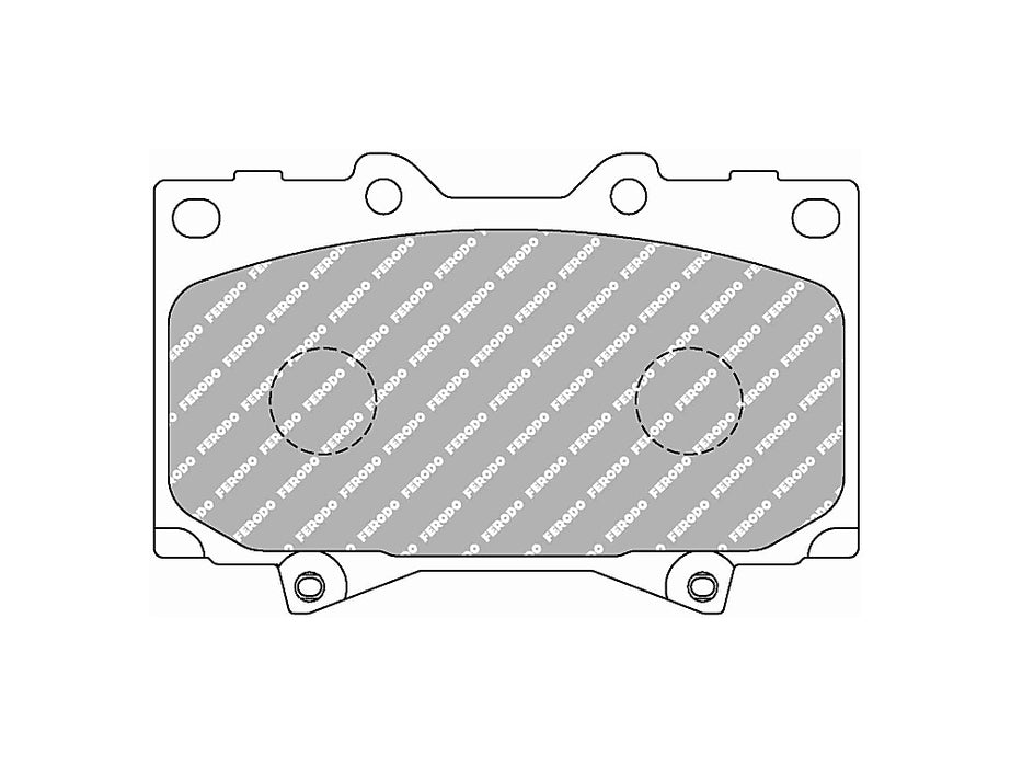 FERODO FCP1456H DS2500 Brake pad (front) LEXUS 460/470 (SUMITOMO)