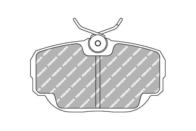 FERODO FDSE1698 Front brake pads TOYOTA FJ CRUISER (SUMITOMO)