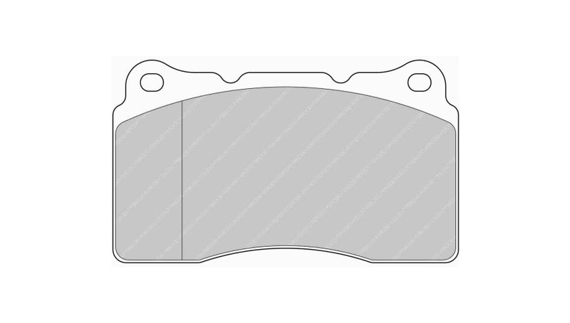 FERODO FDS1968 Brake pads front SUBARU Impreza II (GD, GG) 2.0 WRX STi