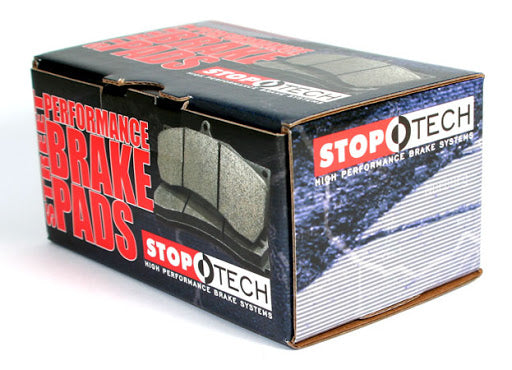 STOPTECH 309.09610 Rear Sport Brake Pads with Shims & Hardware SUBARU WRX STI MITSUBISHI EVO 7-9