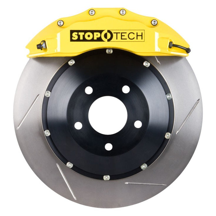 STOPTECH 83.838.6700.81 BBK 2PC ROTOR, FRONT SLOTTED 355X32/ST60 YELLOW SUBARU STI '04-07