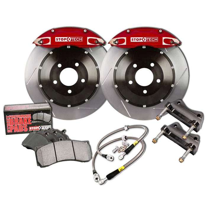 STOPTECH 83.864.4700.71 BBK 2PC ROTOR, FRONT SLOTTED 355X32/ST40 RED TOYOTA 4RUNNER '03