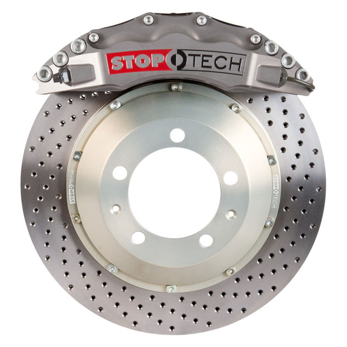 STOPTECH 83.842.6700.R2 BBK 2PC SPORT TROPHY,FRONT DRILLED 355X32/STR60 TROPHY ANODIZED SUBARU STI '08