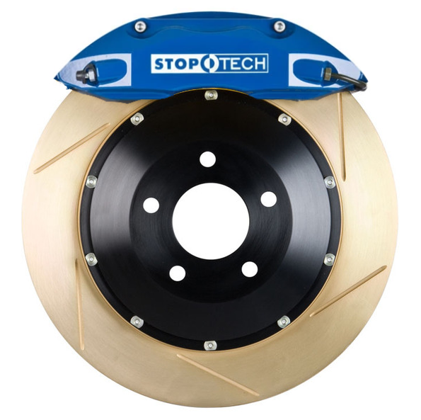 STOPTECH 83.857.0047.23 BBK 2PC ROTOR, REAR ZINC SLOTTED 355X32/ST40 BLUE TOYOTA SUPRA '93-98