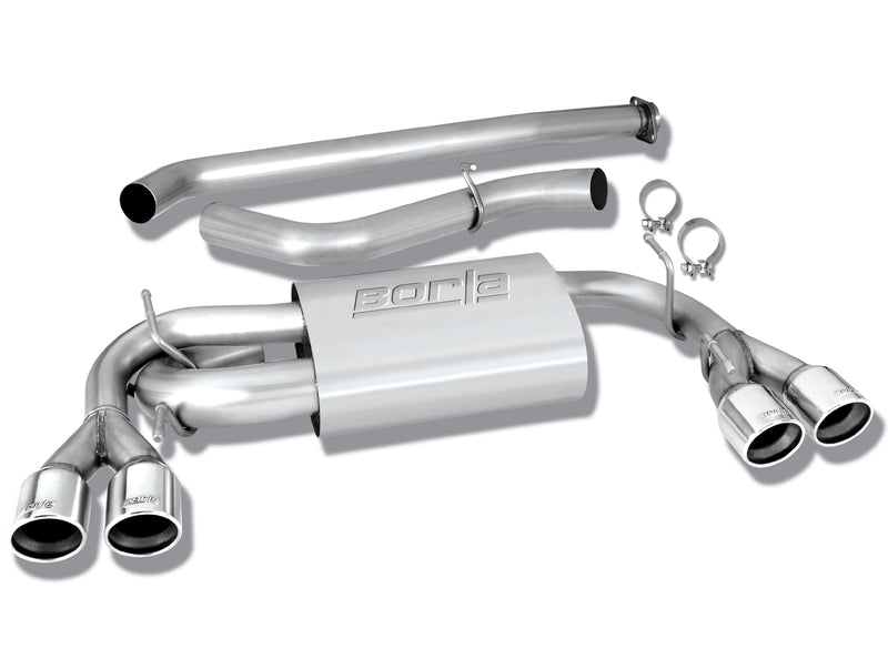 BORLA 140312 Cat Back Exhaust System IMP WRX STI 08- 09 2.5L