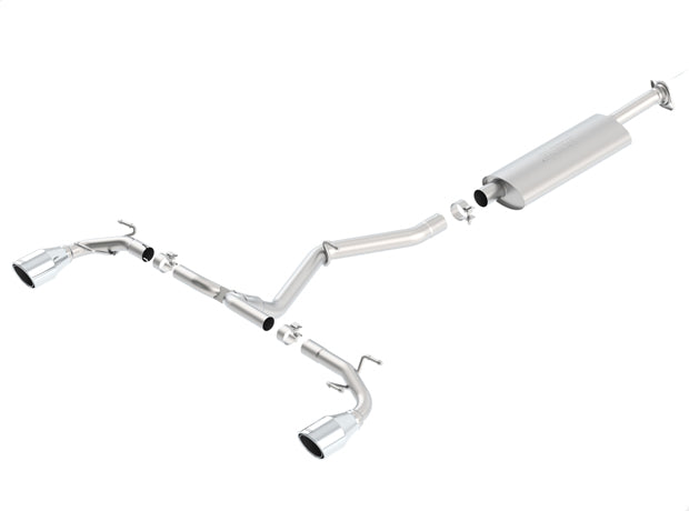 BORLA 140496 Cat Back Exhaust System FR-S / BRZ 2013 2.0l AT / MT