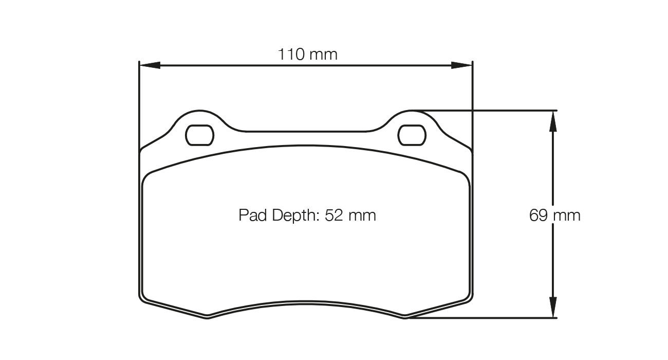 PAGID 1408-RS14 Brake pads RS14 BREMBO 07.5146. GT (LOTUS) [caliper family A, C, F]