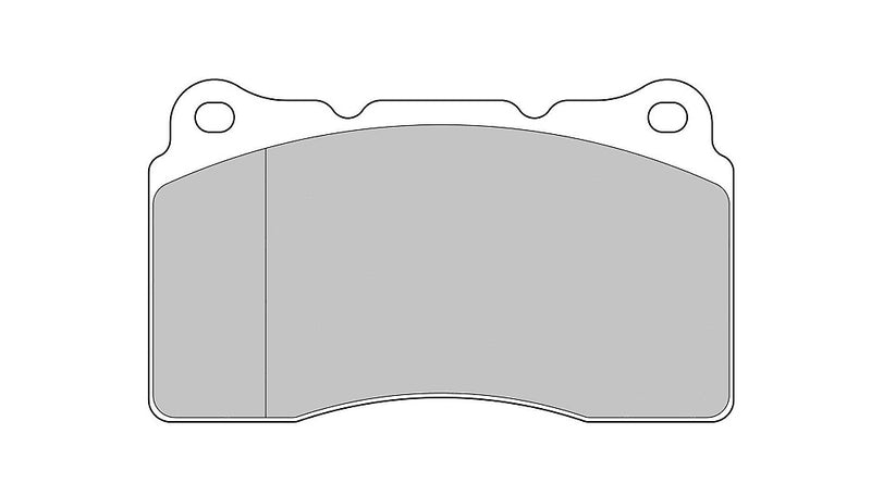 FERODO FCP1334W Front brake pads DS1.11 SUBARU IMPREZA STI, MITSUBISHI EVO, MEGANE RS250, ASTRA J OPC