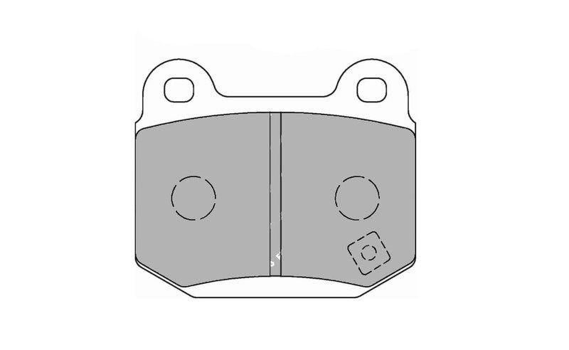 FERODO FDS1562 DS2000 Brake pads rear SUBARU WRX STI / MITSUBISHI EVO / NISSAN 350Z