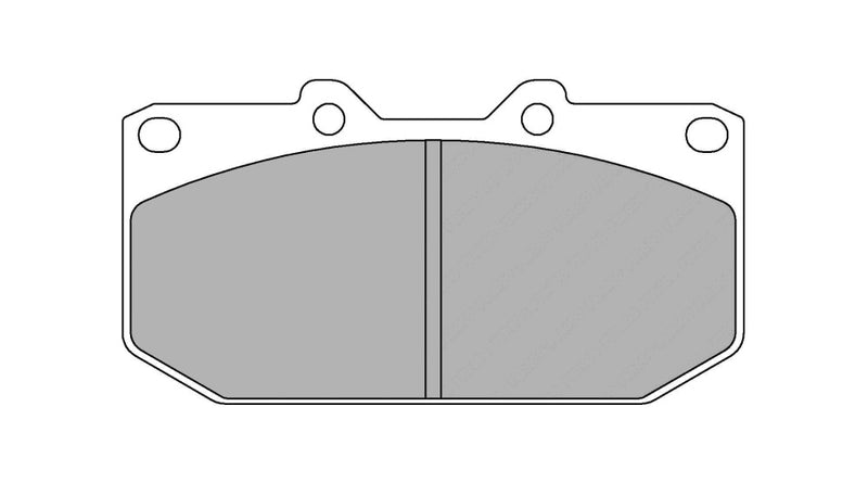 FERODO FDS986 Brake pads front DS2000 for SUBARU WRX / NISSAN S14/Z32/R32/R33