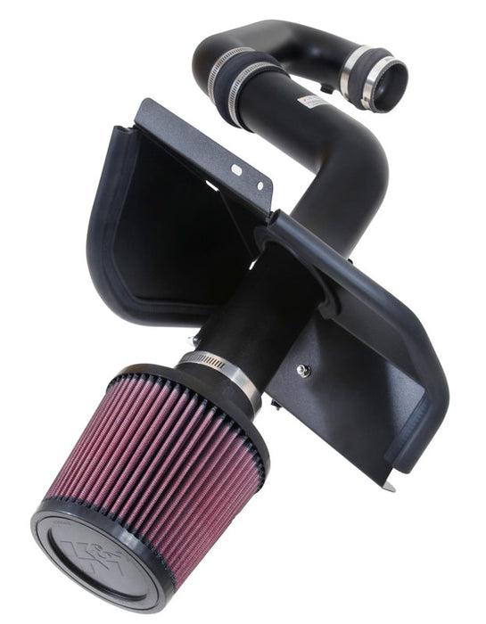 K&N 69-8008TTK Performance Air Intake System TYPHOON; SUBARU IMPREZA H4-2.0L F/I, 2014-2015