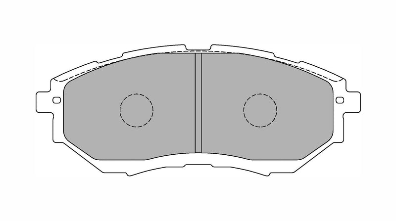 FERODO FDSE1984 Rear brake pads SUBARU Forester IV 2.0 XT/Impreza II (GD, GG) 2.0 WRX AKEBONO/TOKICO