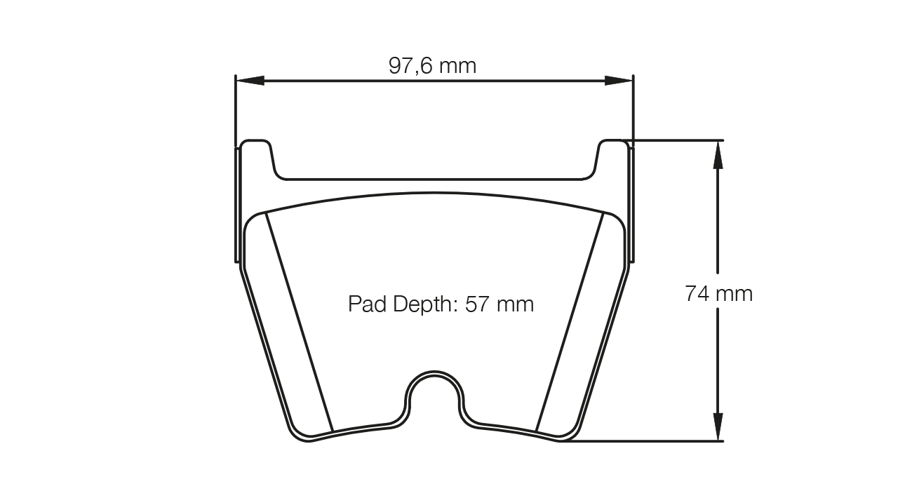 PAGID 2931-RSL29 Front brake pads RSL29 AUDI A2/S3/RS4/R8 / Brembo 07.8544 8 piston [caliper family G]