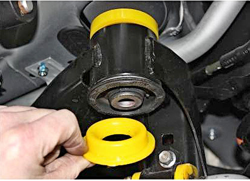 WHITELINE KDT922 Rear Subframe mount bushing Positive traction kit (inserts, locks subframe to body) SUBARU BRZ/TOYOTA GT86