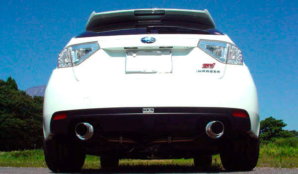 HKS 31019-AF026 SS Hiper Muffler Subaru Impreza GRB/GRF 2007/10~ EJ20/EJ25
