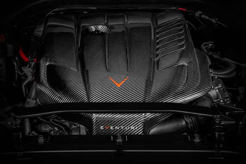 EVENTURI EVE-A90-CF-ENG Engine cover TOYOTA Supra MK5 A90 (carbon fiber)