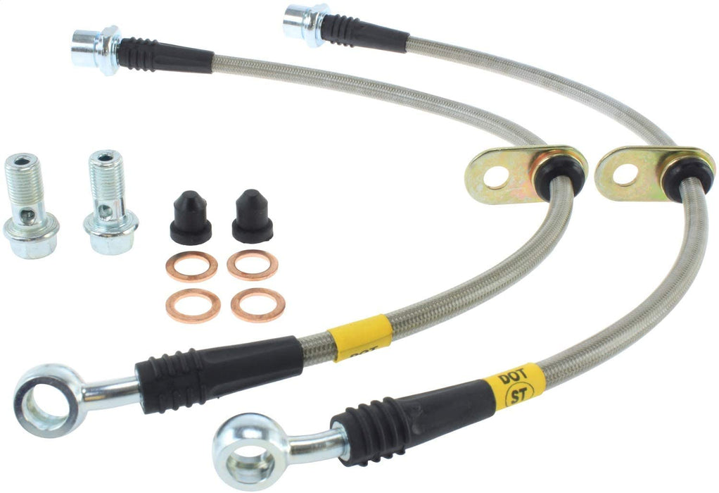 STOPTECH 950.44012 Front Stainless Steel Brake Line Kit SCION/TOYOTA MR2 Spyder/Prius C/xA/xD 2000-2015