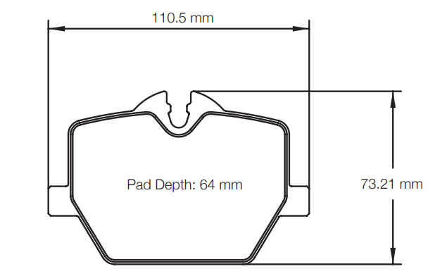 PAGID 8276-RSL29 Rear brake pads RSL29 for TOYOTA GR Supra, Supra A90 / BMW 3 Series (G20/G21), 4 Series Coupe (G22/G23/G82)