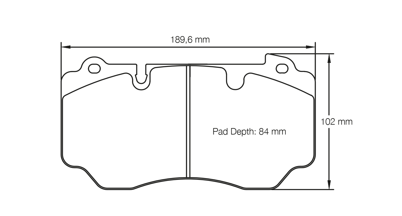 PAGID 4941-RSC1 Front brake pads RSC1 Aston Martin DB9 / Vantage V12S [ceramic brake]