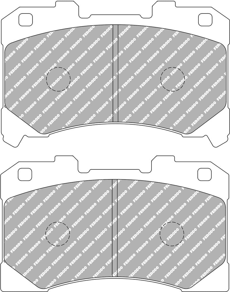 FERODO FCP5261H Front brake pads DS2500 TOYOTA GR Yaris 1.6 GXPA16