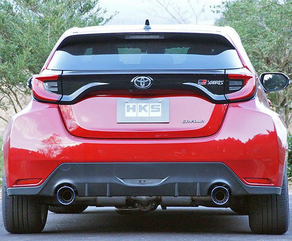 HKS 31029-AT006 Super Turbo Muffler TOYOTA GR YARIS 4BA GXPA16 (not compatible the vehicle with GR rear bumper spoiler)