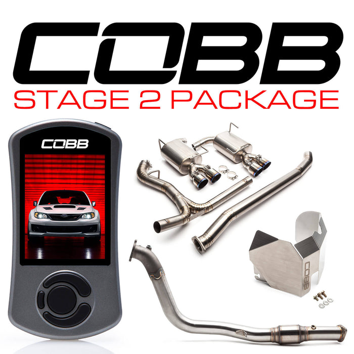 COBB 615X82TI SUBARU Stage 2 Power Package Titanium STI Sedan 2011-2014