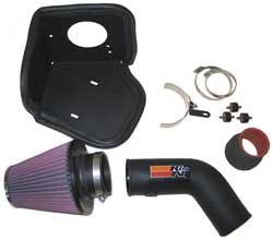 K&N 57I-9001 Performance Air Intake System TOYOTA COROLLA L4-1.6L F/I, 1997-2000