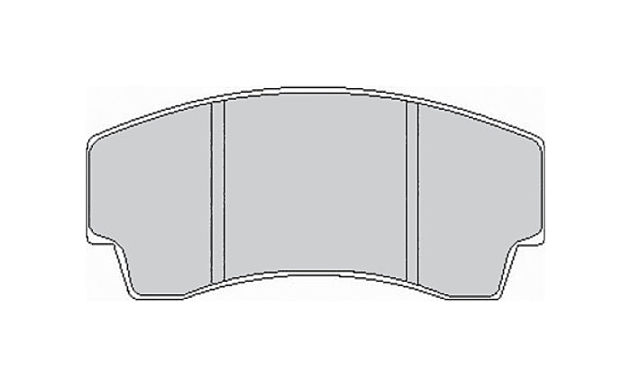 FERODO FRP219Z DS UNO Brake pads AP 5100 / SUBARU IMPREZA Gr N rear