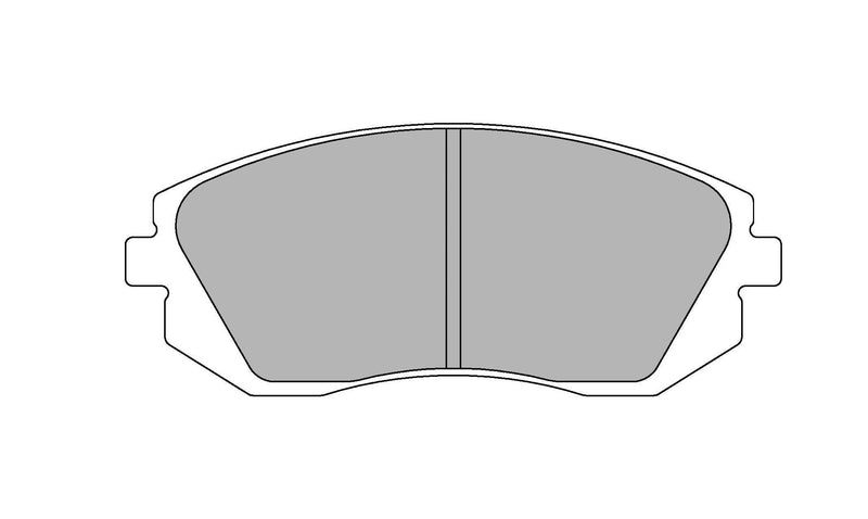 FERODO FDS1639 DS2000 Front brake pads SUBARU BRZ, TOYOTA 86