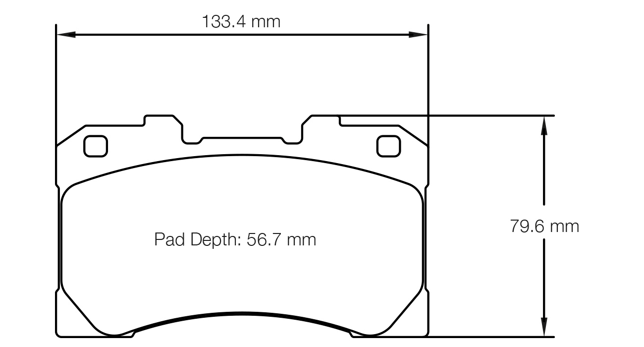 PAGID 8299-RSL29 Brake pads front RSL29 TOYOTA Yaris GR 2020