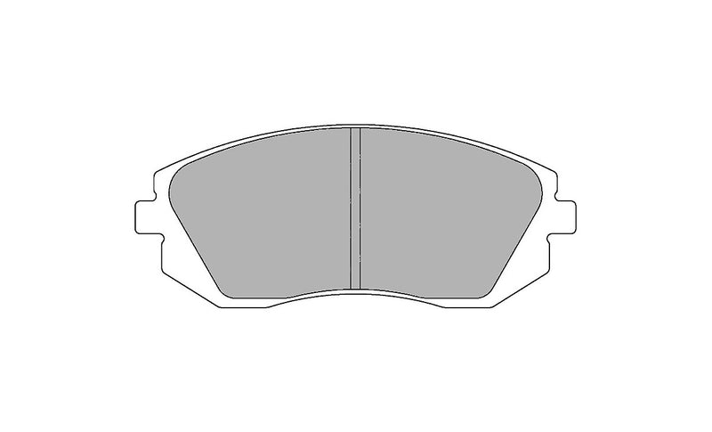 FERODO FCP1639W DS1.11Brake pads front set for SUBARU IMPREZA WRX GH-8, FORESTER SH-5, BRZ and TOYOTA GT86