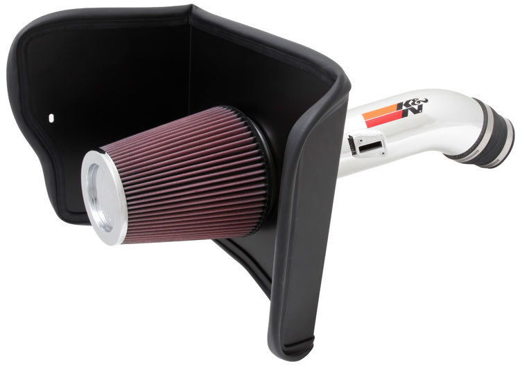 K&N 77-9036KP Performance Air Intake System PERF. INTAKE KIT; TOYOTA TUNDRA V8-5.7L F/I, 2012-2016